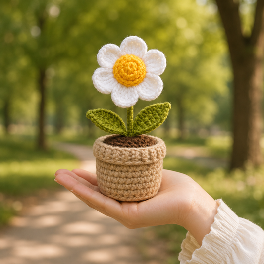 daisy Flower Pot