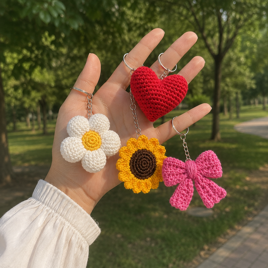 crochet keychains pack 2