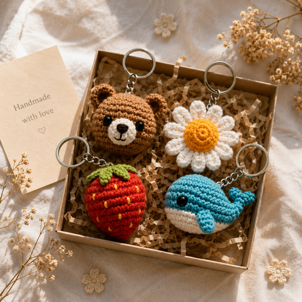 Crochet Keychains Pack 1
