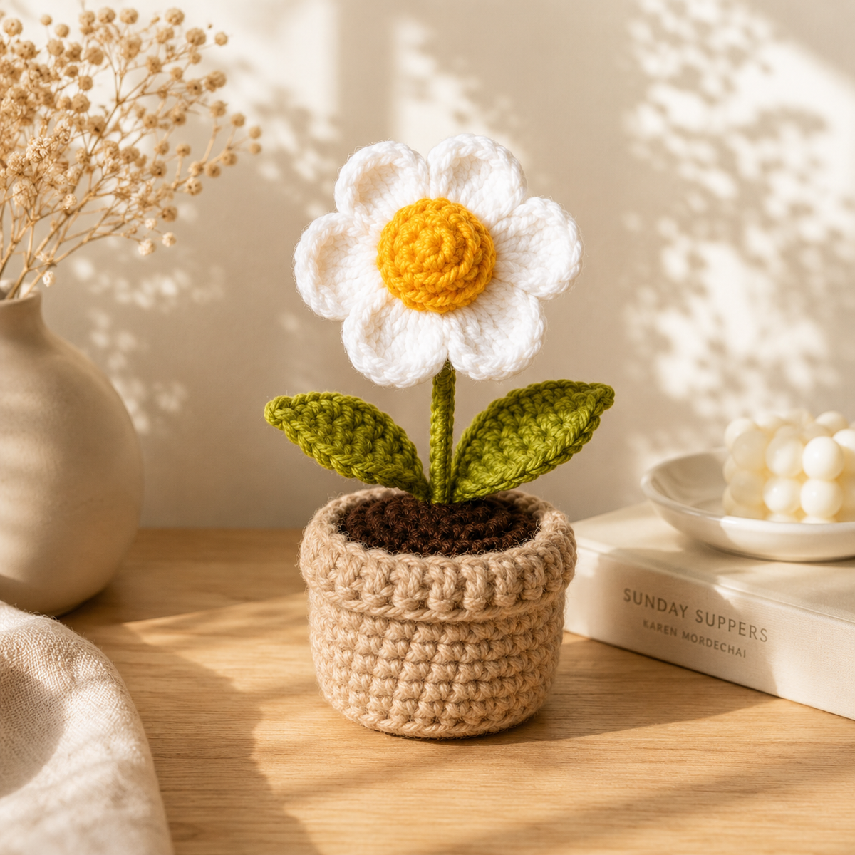 daisy Flower Pot