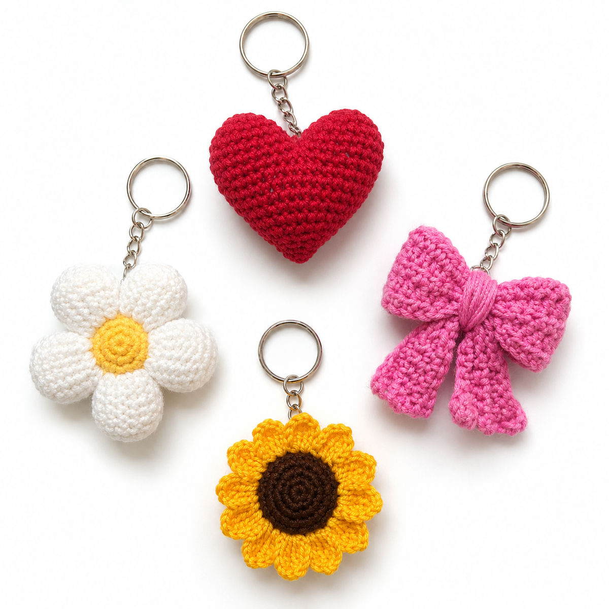 crochet keychains pack 2