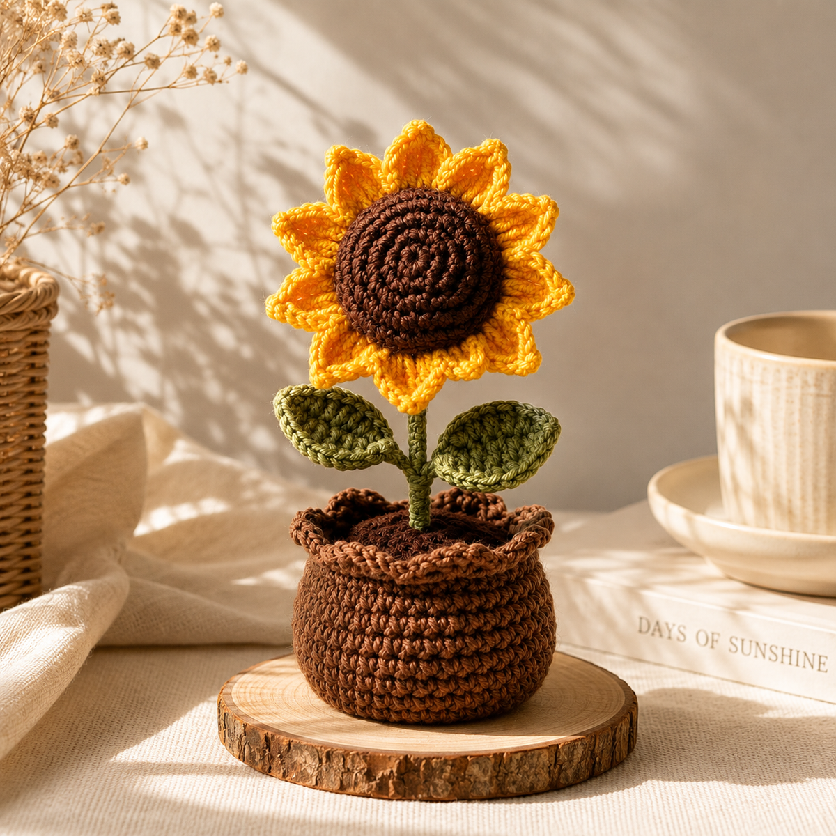 Sunflower Pot