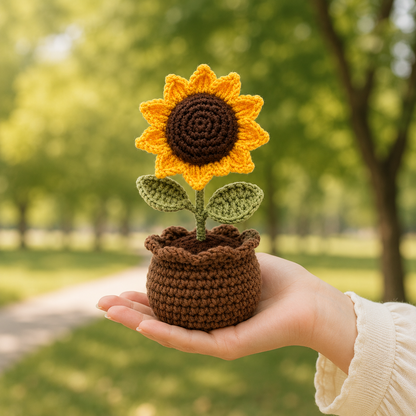 Sunflower Pot